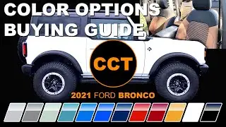 2021 Ford Bronco - Color Options Buying Guide