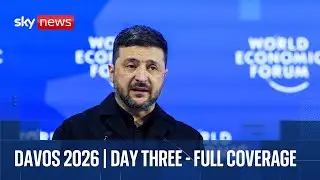 Trump hosts Board of Peace panel at Davos | Sky News coverage