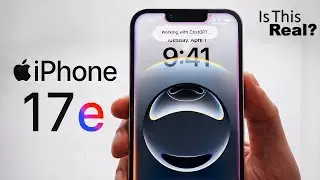 iPhone 17e - NO ONE EXPECTED THIS