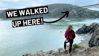FIRST PNW ADVENTURE! (beach, bridge, and wildlife at Deception Pass State Park)