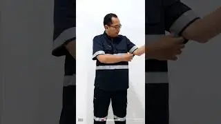 Wearpack Safety Navy Lengan Pendek - Aman & Nyaman Sepanjang Hari! #mokoworkwear #bajukerja