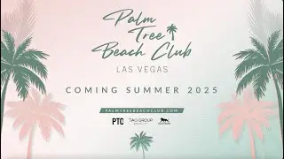 Palm Tree Beach Club - Newest Las Vegas Dayclub Experience Coming Summer 2025!