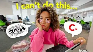 I Might CRASH OUT Before Graduation... crying after class, commercial shoots, a busy college week