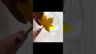 Maple Leaf Sticker - By Tulsi Resin Store