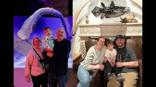 TRAINS, DINOSAURS, MUMMIES AND MORE! Houston Museum of Natural Science - Fun Day with Nana and Pops!