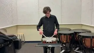 Peters - No. 19 from Advanced Snare Drum Studies