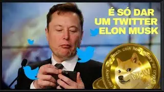 Twitter de Elon Musk Causa Movimento no Preço de Dogecoin. 🤑 Corrida de Touro!