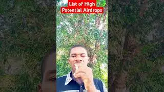 List of High Potential Airdrops #airdrop #testnet #depin #shorts  #telegram #airdrops #bitcoin