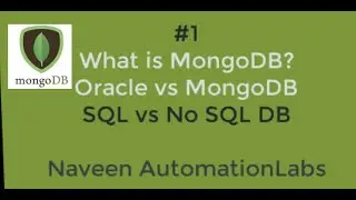 #1 - What is MongoDB (NO SQL DB) || Oracle vs MongoDB || How does it store data?