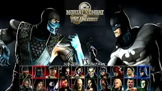 Mortal Kombat vs. DC Universe Sub-Zero Vs Batman & Green lantern & Deathstroke