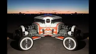 ZZ Top Tune и Ford Билла 1930 года @ (Бал Франкенштейна 20)./ Кембридж, Миннесота, 2025