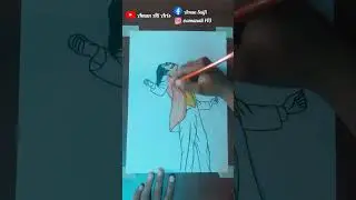 Easy Joker 🃏 drawing with the help of pencil colour●#trending#viral#shorts#art#artist#drawing#joker●