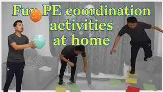 Fun PE coordination activities at home || PEGAMES || physed games