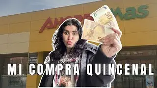 💶MI COMPRA QUINCENAL EN AHORRA M&Aacute;S 💶 / EL MERCADO M&Aacute;S CARO DE ESPA&Ntilde;A 🥹