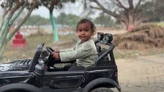 Mini Mahindra Thar 4x4 🚘 | Bacche Ke Saath Real Feel RC Car&rdquo;