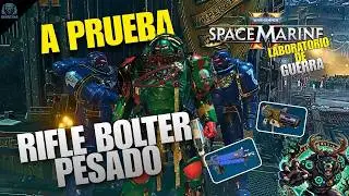 ¡RIFLE BOLTER PESADO a Prueba! | Space Marine 2 | Laboratorio de Guerra (Ep. 4) Gameplay en Español