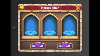 Castle Clash - Gem rolls