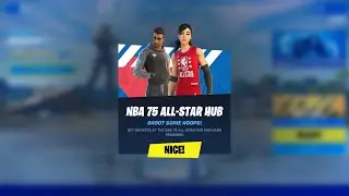 How to Sink Baskets at the NBA 75 All Star Hub Quests! - Fortnite Chapter 3 Season 1