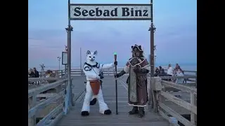 Like Fox and Wolf ** Scifox & Grey by the sea Fursuiter-Video from R&uuml;gen furcon 2020