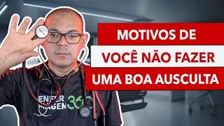 DIFICULDADE na AUSCULTA? | o PROBLEMA está no seu ESTETOSCÓPIO