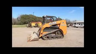 Case TR310 Skid Steer Track Loader Crawler, Year 2017