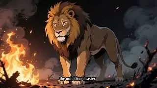 Leo's Leadership @BeastMentalit #Wildlife #Lion #Courage #Survival #MagicLightai #MagicLight 