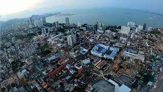 The Top Penang | Best views of George Town, Malaysia | City Night Lights | Rainbow Skywalk | 4K UHF