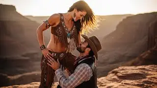 When Their Hands Met&hellip; the Desert Fell Silent | Cinematic Western Love Story&rdquo;