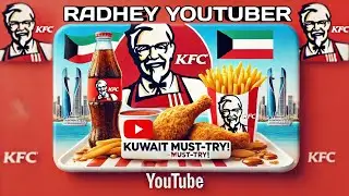 KFC Kuwait Taste Test! Is It Better Than USA KFC? | @youtuberradhey
