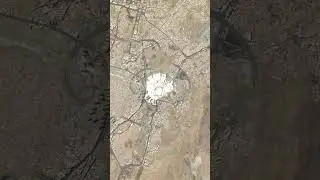 Mecca from space مكة من الفضاء