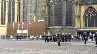 Fin de la prise d'Armes à Metz du 8 mai 2014