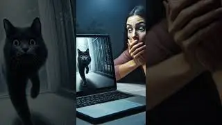 Ai Cat Mysterious moment! #cat #ai #catvideos #catlover #poorcat #aiart