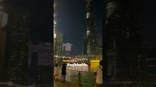Burj Khalifa Night with Mia Khalifa | #shorts  #miakhalifatiktokvideostatus #shortsvideo #dubai