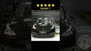 Tesla model Y crash test