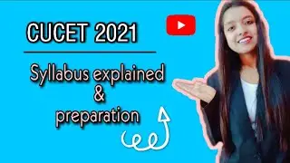 CUCET SYLLABUS | Sakshi Soni #cucet #cucetsyllabus