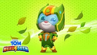 ⚠️🌎 RUN to Unlock Planet Power Tom 🍃⚡ Mega Reward Blast in Talking Tom Hero Dash (NEW Gameplay)