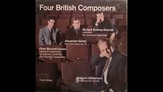 Peter Maxwell Davies - Leopardi Fragments (1965)