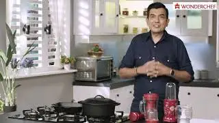 Best Mixer Grinder | Nutri-blend Bolt | Food Processor | 600 watts | Wonderchef by Sanjeev Kapoor