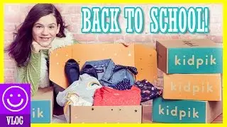 BACK TO SCHOOL CLOTHES! EMMA'S kidpik MODEL FASHION SHOOT! |  KITTIESMAMA