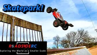Durability Test!  Arrma Typhon Skatepark Bash