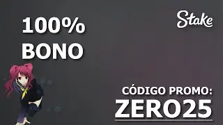 STAKE CASINO c&oacute;digo promocional 2025 - ''ZERO25'' hasta 100% BONO (c&oacute;digo bono STAKE CASINO)