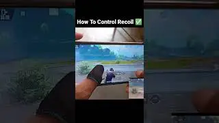 Tips For Control Recoil in Bgmi/Pubg Mobile #shorts