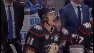 Trevor Zegras mic'd up for the Anaheim Ducks
