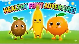 Happy Fruits Together  Learning About Vitamins!