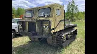 Nodwell RN75 Tracked All Terrain Deck Vehicle, Selling Jun 22-25, 2024 video 1 of 2