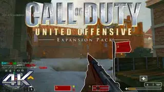 Call of Duty: United Offensive 2020 Stalingrad CTF Gameplay 4K