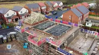Drone Flyover | Brimington Build Progress | 22 Dec 2020 | Rockliffe Homes