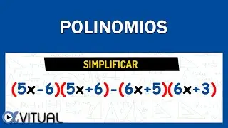 POLINOMIOS ✅ Operaciones básicas | Ejemplo 6