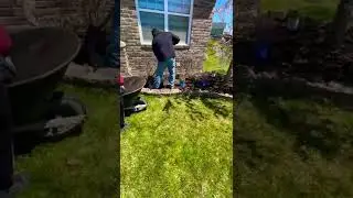 Before and after garden transformation - wait for the results