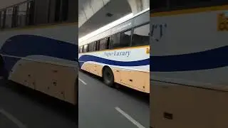 TSRTC, New Super Luxury Seater Bus, Hyderabad.